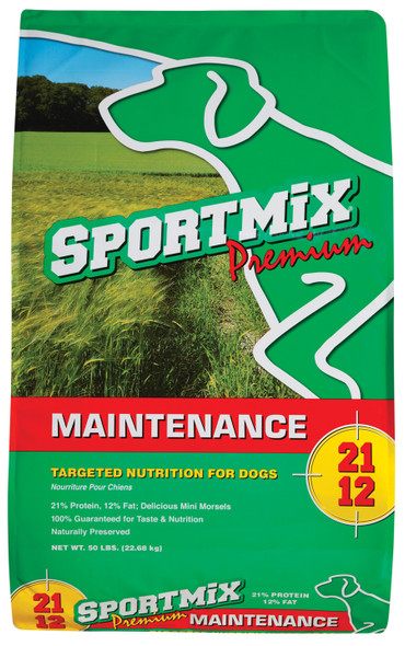 SPORTMIX Maintenance Adult Mini Chunk Dry Dog Food - Chicken - 50 lb