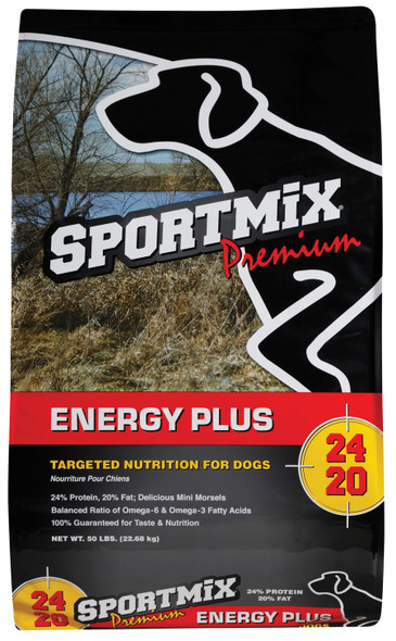 SPORTMIX Premium Energy Plus Adult Mini Chunk Dry Dog Food - Chicken - 50 lb