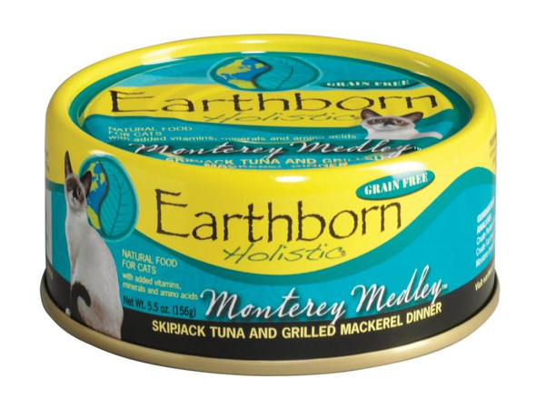 Earthborn Holistic Grain Free Monterey Medley Wet Cat Food - 5.5 oz