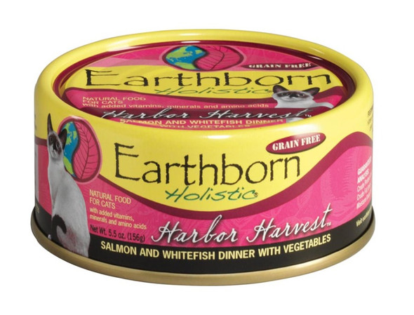 Earthborn Holistic Grain Free Harbor Harvest Wet Cat Food - 5.5 oz