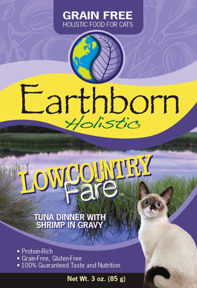 Earthborn Holistic Grain Free Lowcountry Fare Wet Cat Food - 3 oz