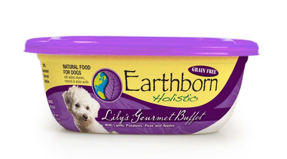 Earthborn Holistic Lily's Gourmet Buffet in Sauce Grain-Free Wet Dog Food - Lamb - 8 oz