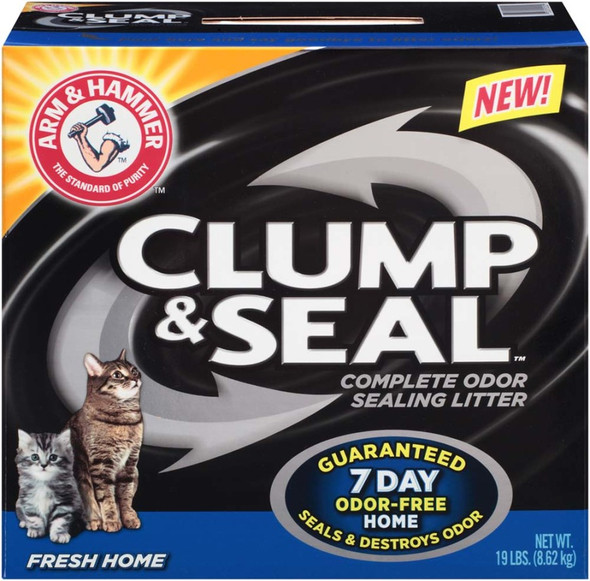 Arm & Hammer Clump & Seal Fresh Home Cat Litter - 19 lb