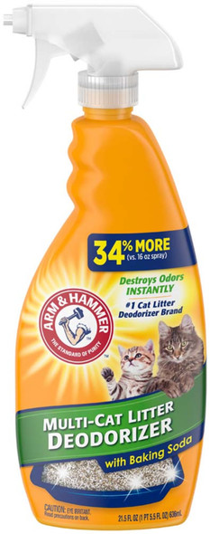 Arm & Hammer Cat Litter Deodorizer Spray - 21.5 fl oz