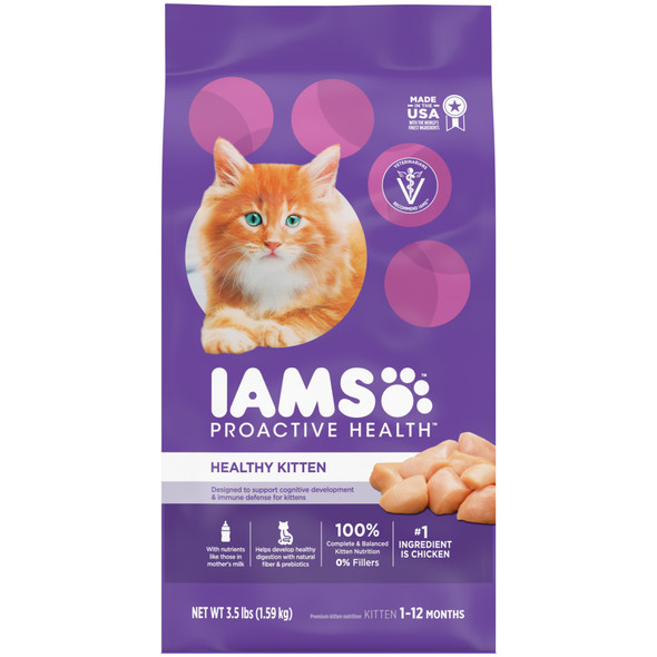 IAMS Proactive Health Kitten Dry Cat Food - Chicken - 3.5 lb