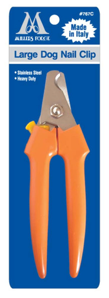 Millers Forge Dog Nail Clippers - Orange - LG