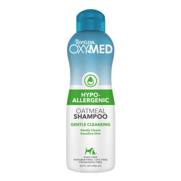 TropiClean OxyMed Hypoallergenic Shampoo for Pets - 20 fl oz