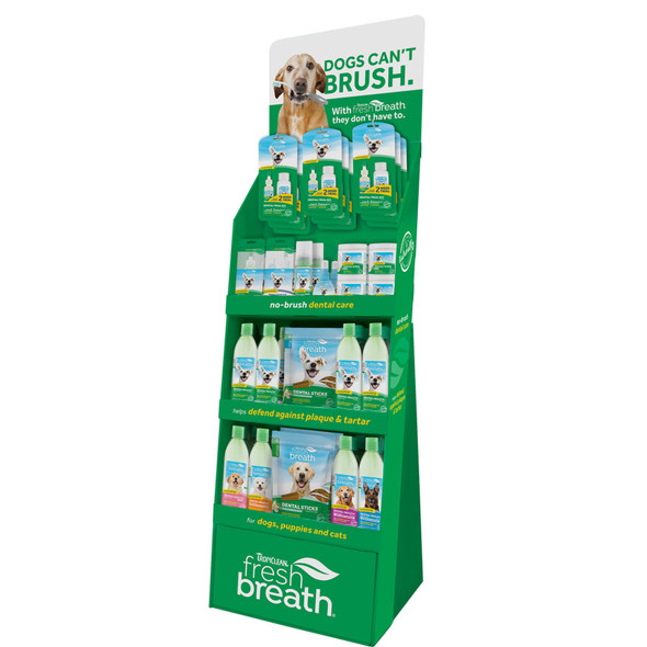 TropiClean Fresh Breath for Dogs 47pc Floor Display