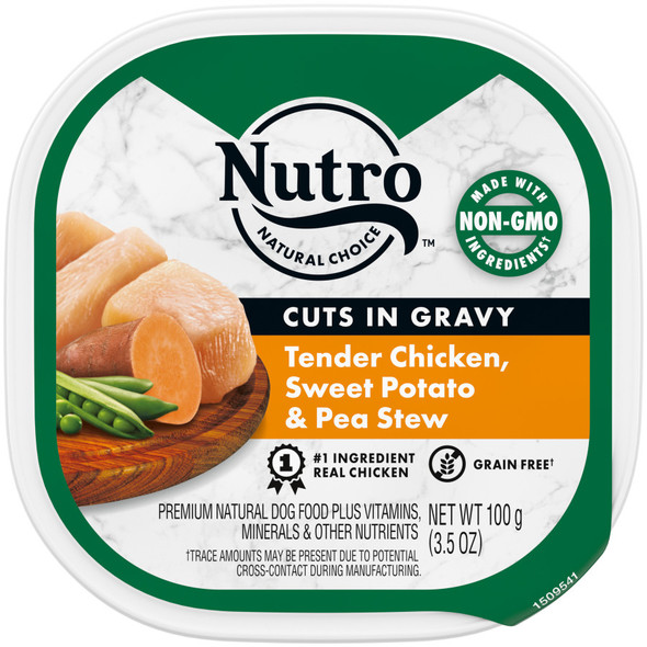 Nutro Products Grain Free Cuts in Gravy Adult Wet Dog Food - Tender Chicken