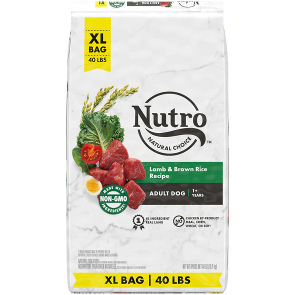 Nutro Products Natural Choice Adult Dry Dog Food - Lamb & Brown Rice - 40 lb