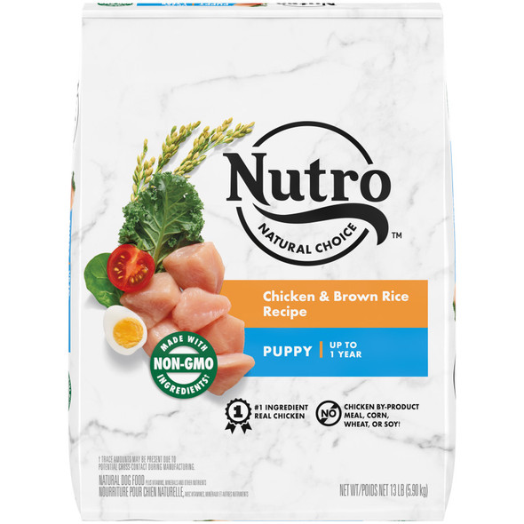 Nutro Products Natural Choice Puppy Dry Dog Food - Chicken & Brown Rice - 13 lb