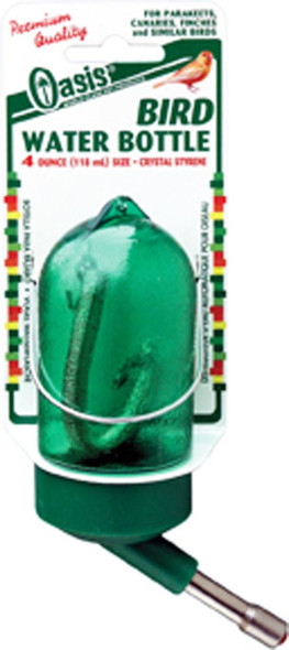 Oasis Bird Water Bottle - Green - 4 oz