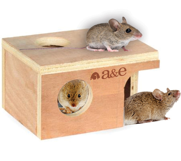A & E Cages Small Animal Hut - Mouse