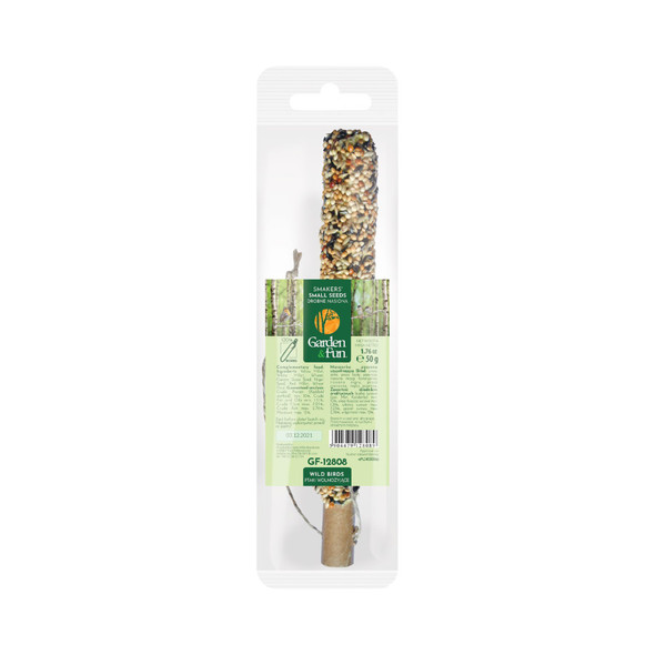 A & E Cages Smakers Garden & Fun Small Seed Food Stick for Wild Birds - 1.76 oz