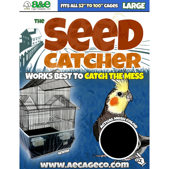 A & E Cages Seed Catcher - LG