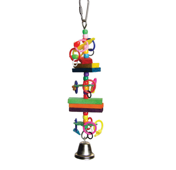 A & E Cages Beads and Blocks Bird Toy