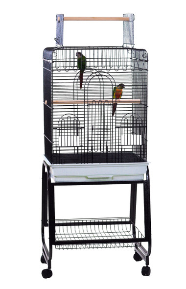 A & E Cages PlayTop Bird Cage with Removable Stand