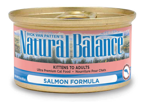 Natural Balance Pet Foods Ultra Premium Wet Cat Food - Salmon - 5.5 oz