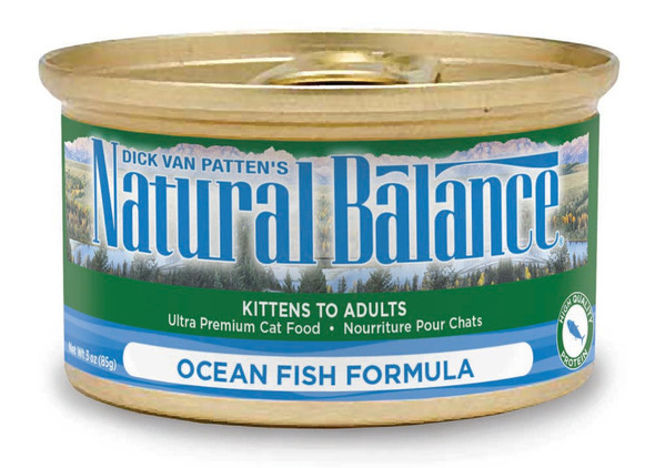 Natural Balance Pet Foods Ultra Premium Wet Cat Food - Ocean Fish - 5.5 oz