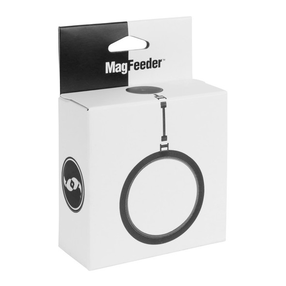 Two Little Fishies Magfeeder Magnetic Feeding Ring - Black