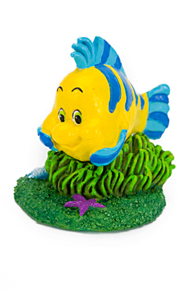 Disney Flounder Aquarium Statue - Multi-Color - Mini