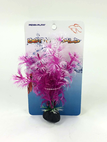 Penn-Plax Betta World Betta Aquarium Plant - Pink