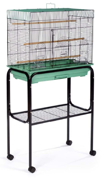 Prevue Pet Products Flight Cage Stand - Black Hammertone Finish