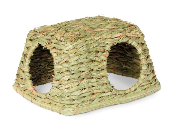 Prevue Pet Products Grass Hut for Small Animals - Mat Green - MD