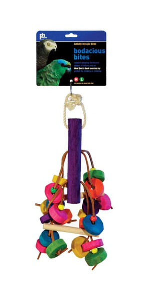 Prevue Pet Products Bodacious Bites Delightful Bird Toy - Multi-Color - 16.5 In X 21 in