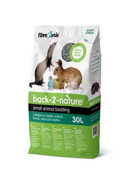 Back 2 Nature Small Animal Bedding - 30 l