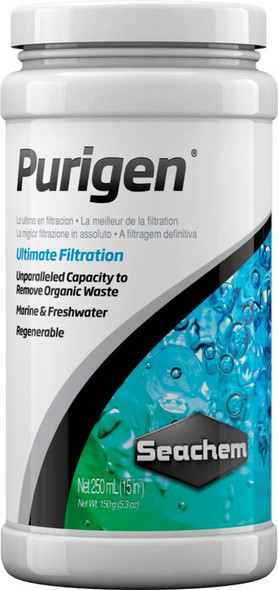 Seachem Laboratories Purigen Organic Resin Filter - 250 ml