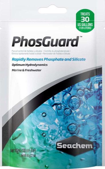 Seachem Laboratories PhosGuard Phosphate and Silicate Remover - 100 ml