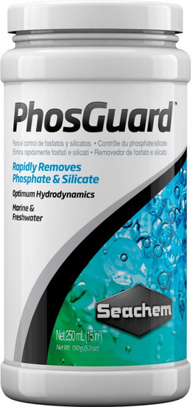 Seachem Laboratories PhosGuard Phosphate and Silicate Remover - 250 ml