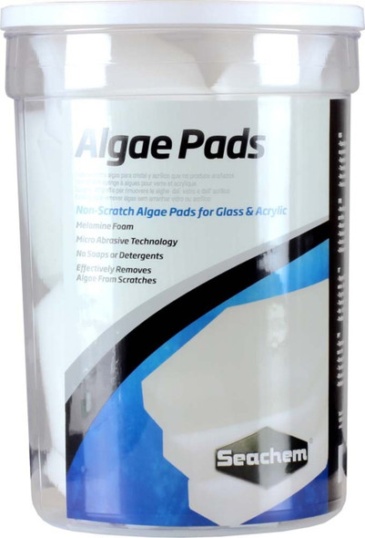 Seachem Laboratories Algae Pad for Glass & Acrylic Aquariums - White - 15 mm