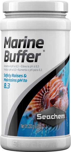 Seachem Laboratories Marine Buffer Saltwater Aquarium Water Treatment - 8.8 oz