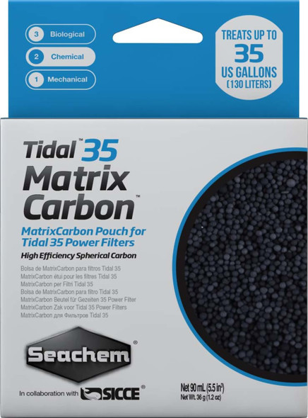 Seachem Laboratories Tidal Matrix Activated Carbon Media - 30 ml