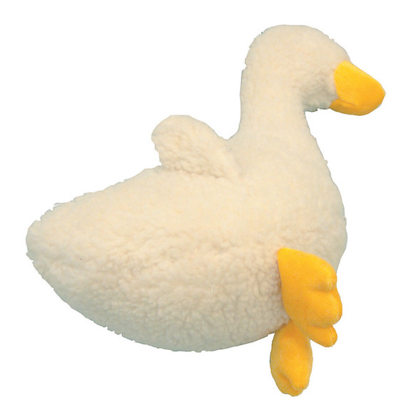 Spot Fleece Dog Toy Duck - Natural - 13 in