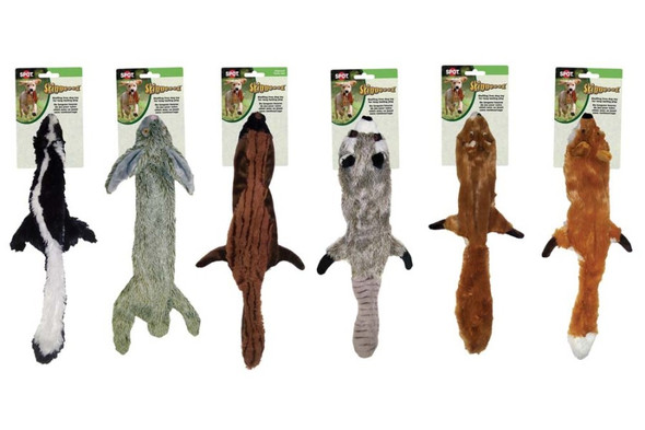 Skinneeez Dog Toys - Assorted - 6 Piece