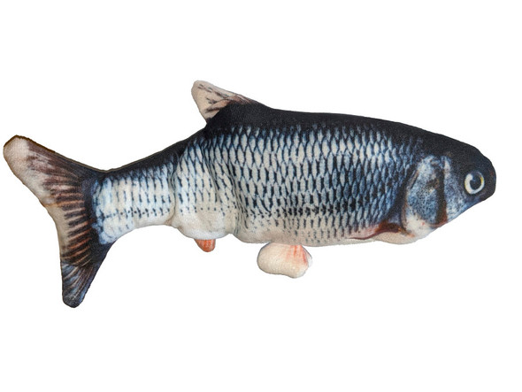 Spot Flippin' Fish Cat Toy - Tan - 11.5 in