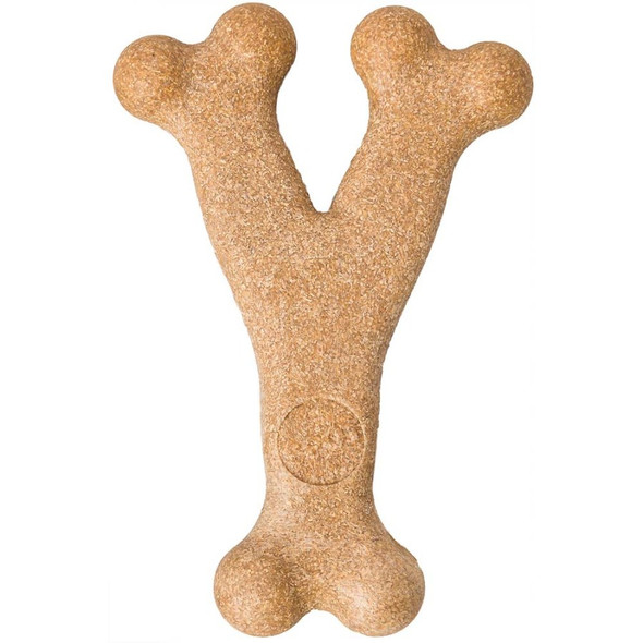 Bam-Bone Wish Bone Chicken Dog Toy - 5.25 in