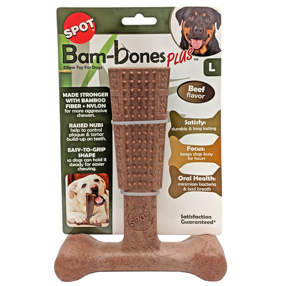 Bam-Bone Plus Dog Chew Beef - 7 in