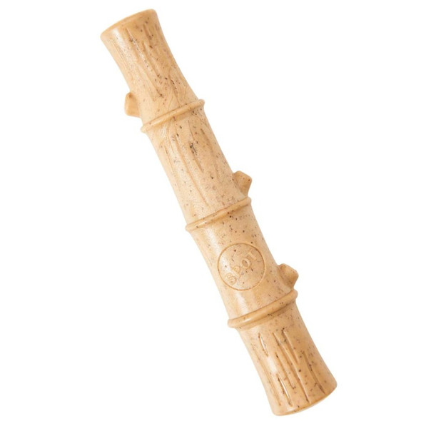 Bam-Bone Plus Bamboo Stick Chicken Dog Toy - 9.5 in