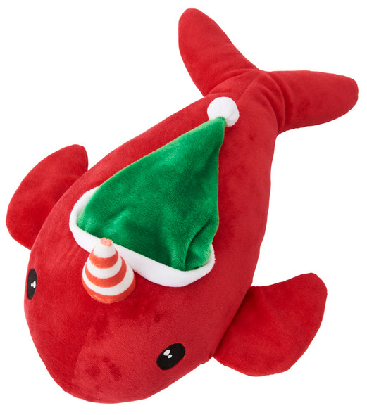 Spot Holiday Narwhals Dog Toy - Assorted - 12 in