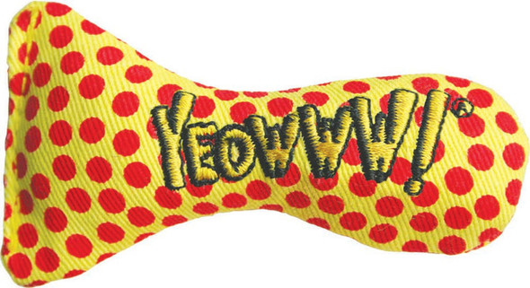 Yeowww! Stinkies Catnip Toy - Yellow - 0071