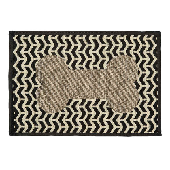 Loving Pets Bella Fashion Mats - Geometric Bone - 7566