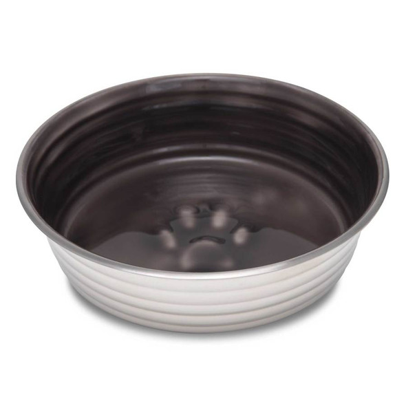 Loving Pets Le Bol Dog Bowl - Charcoal - SM