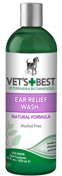 Vet's Best Ear Relief Wash - 16 fl oz