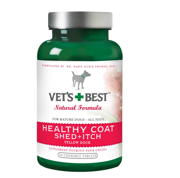 Vet's Best Best Healthy Coat Shed and Itch - 50 ct