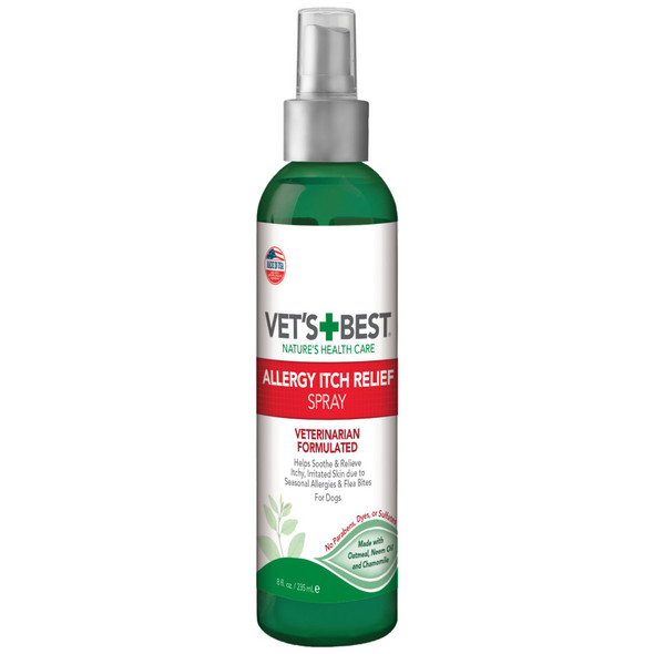 Vet's Best Allergy Itch Relief Dog Spray - 8 oz