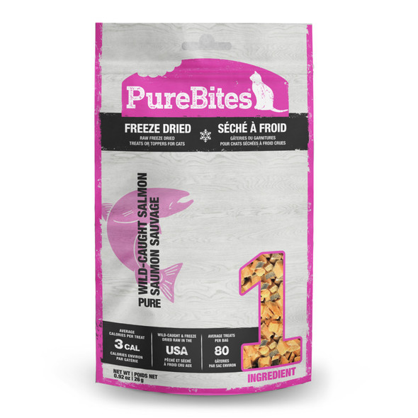 PureBites Freeze-Dried Cat Treats - Wild Pacific Salmon - 0.92 oz